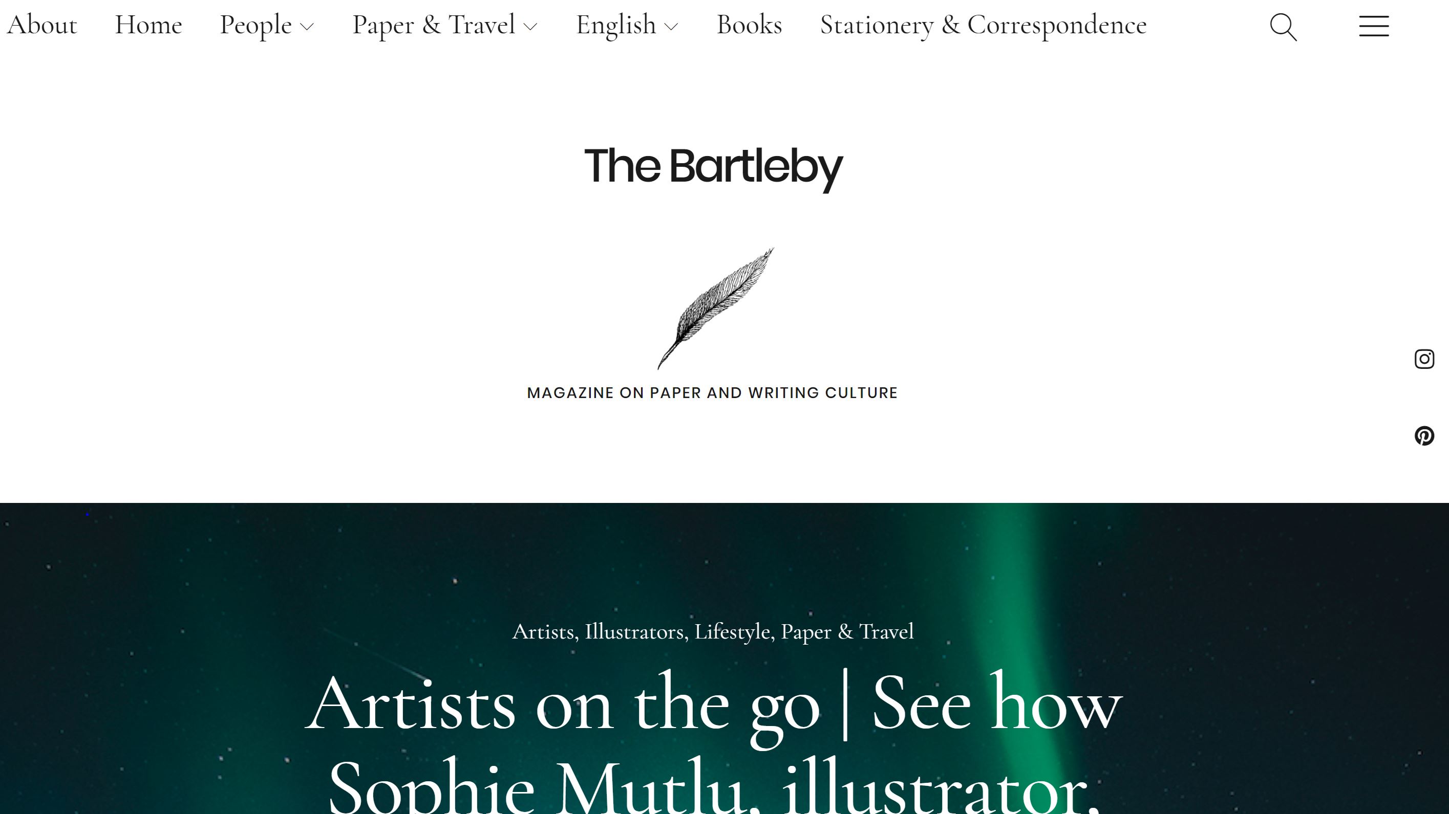 The Bartleby Website