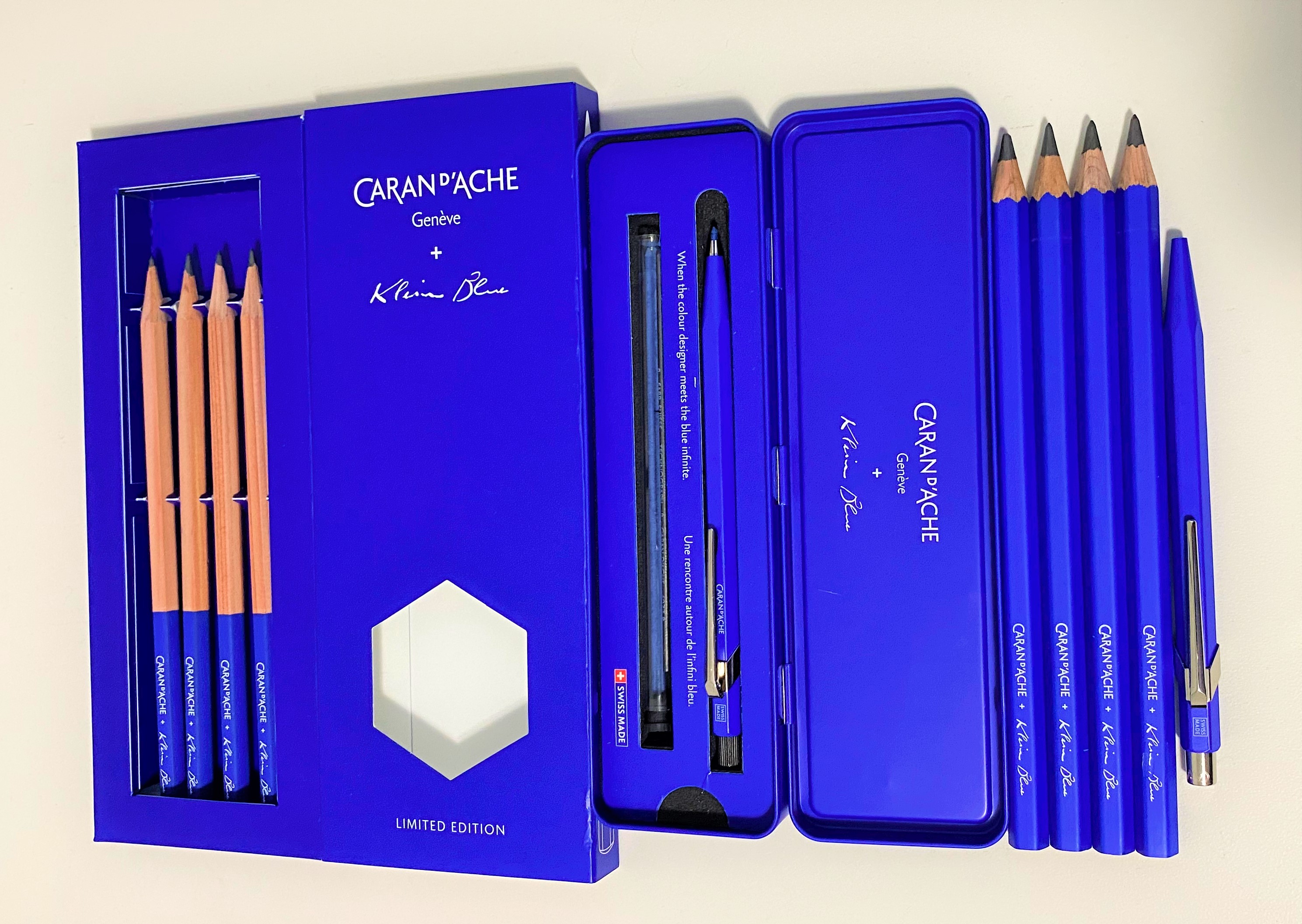 Caran d'Ache Yves Klein Blue Collection