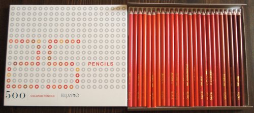Felissimo 500 Color Pencils