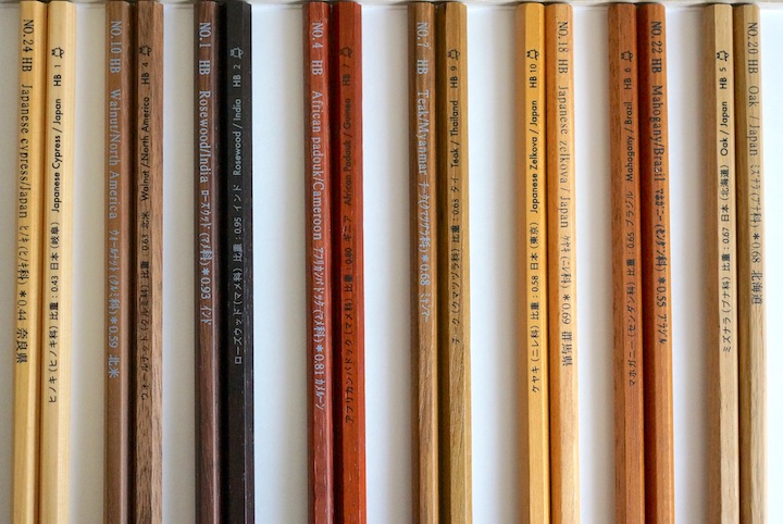 Bosco wood pencils