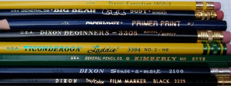 Classic American pencils