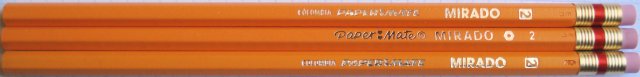 The pencils of Colombia