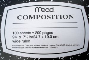 Composition books