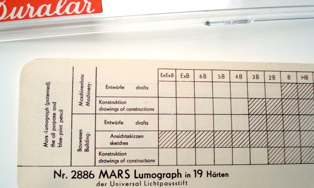 Staedtler Mars Duralar 1830 pencil
