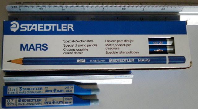 Staedtler Mars Dynagraph pencils and leads