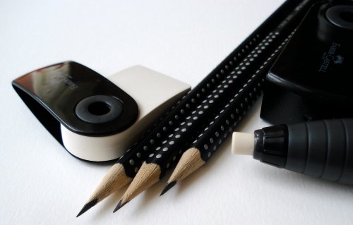 Black Faber-Castell Grip 2001 pencil