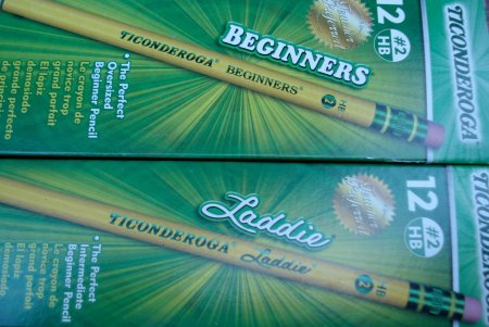 Dixon Ticonderoga Laddie and Beginners pencils