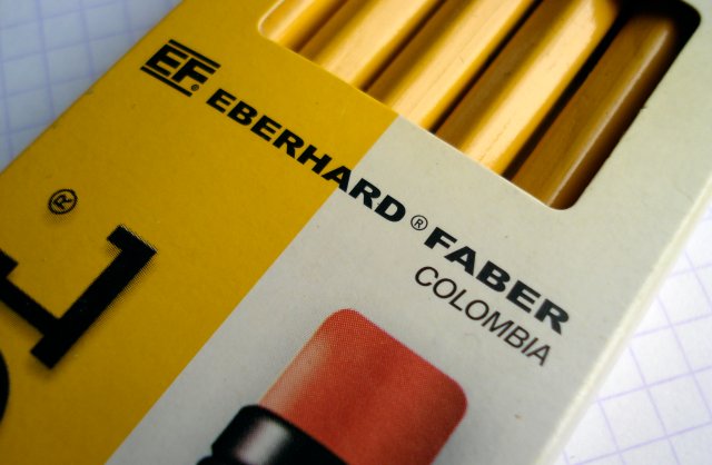 Mongol pencils from Eberhard Faber Colombia