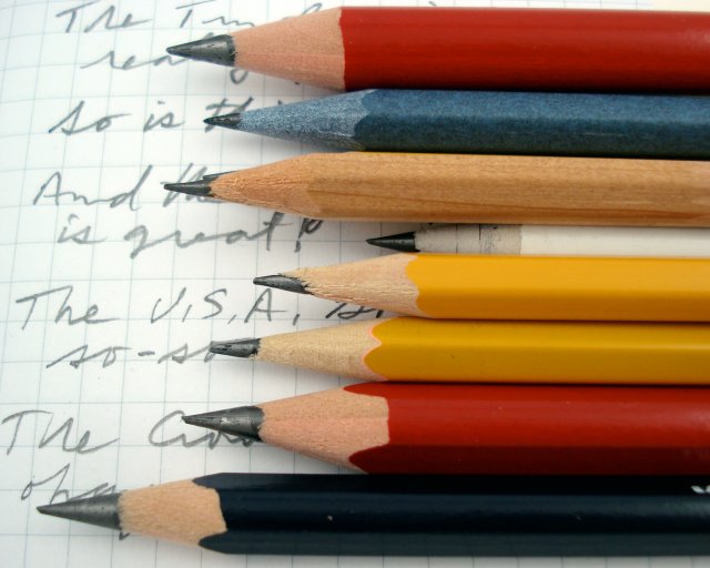 J. R. Moon pencils.