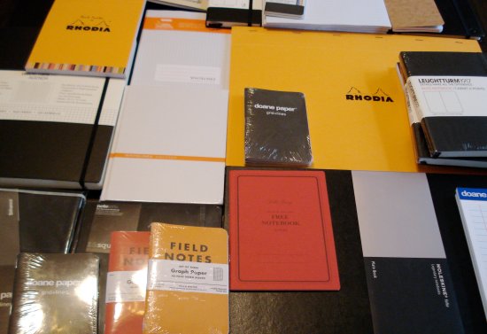 Notebooks from Laywine's in Toronto, Ontario, Canada