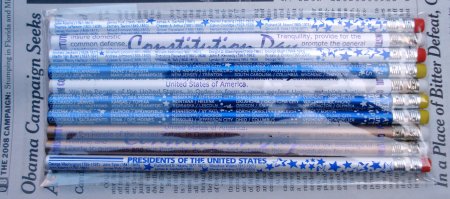 Presidential pencils