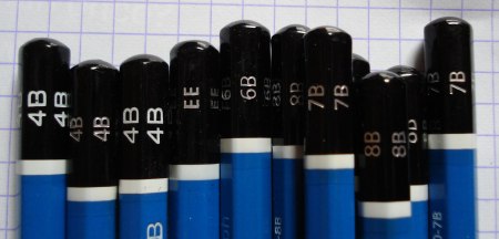Soft lead pencils
