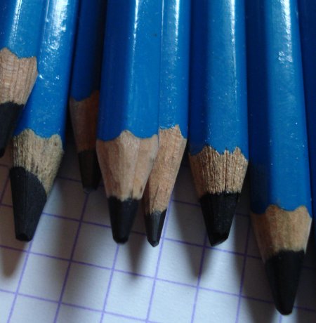 Soft lead pencils