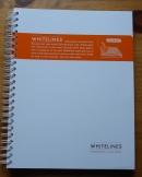 Whitelines Wirebound Notebook
