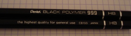 Pentel Black Polymer 999 – pencil talk | pencil reviews and discussion